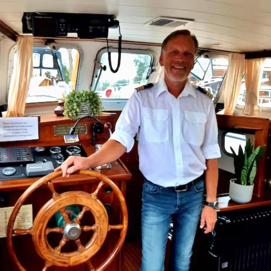 מלון אמסטרדם Motor Yacht Amazone מראה חיצוני תמונה